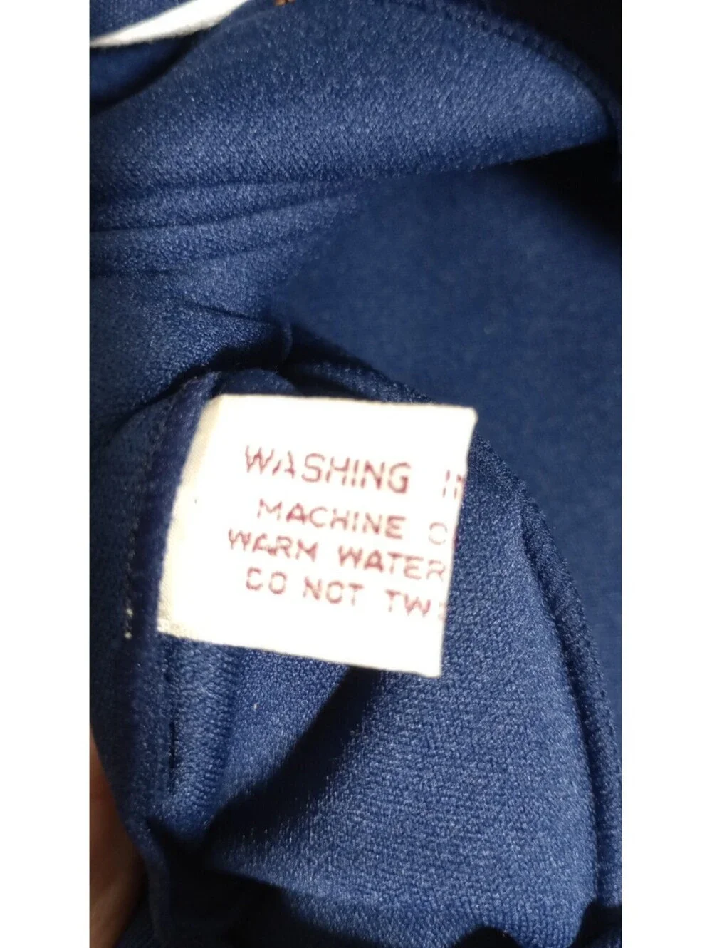 RARE Vintage HERTERS Track Suit Blue White Stripe Athletic Retro Old School XL