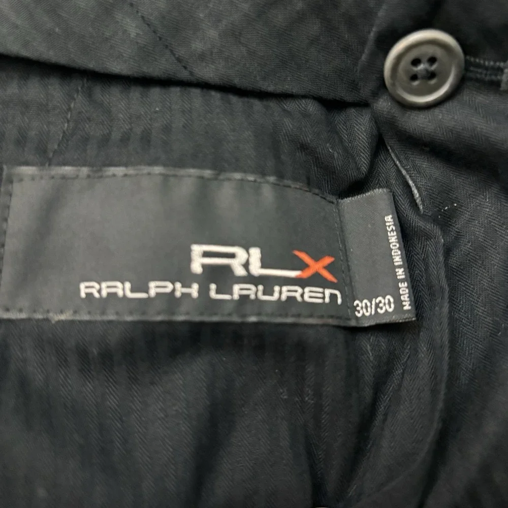Ralph Lauren RLX‎ Golf Pants Men's 30x30 Charcoal Gray Geometric Stretch