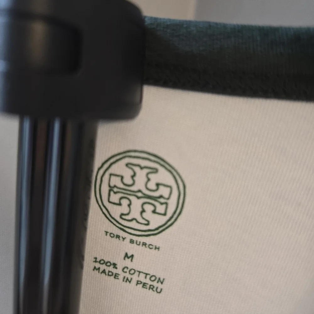 Tory Burch Lettuce Graphic Cotton T-Shirt  Size M –mNWOT