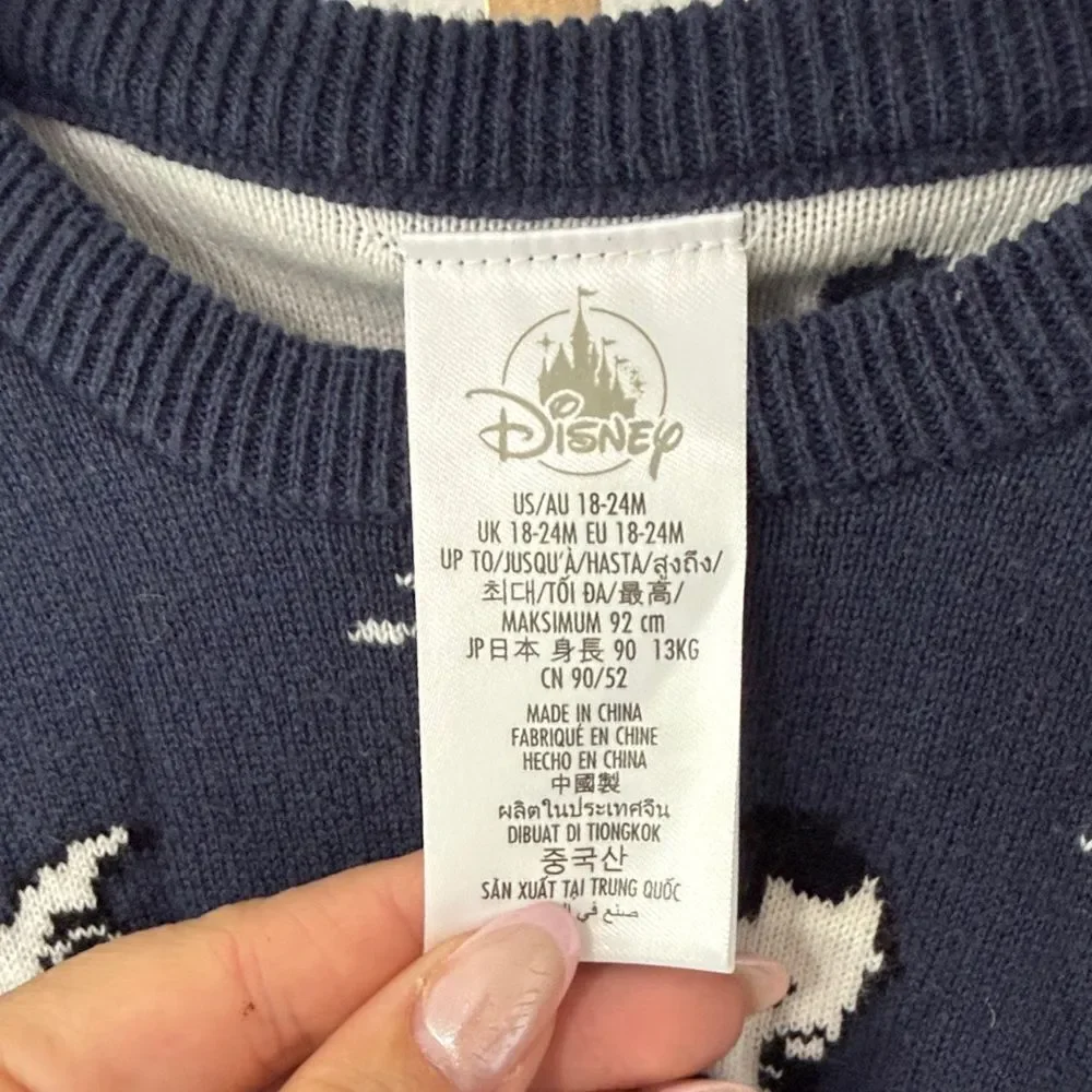 Disney navy sweater