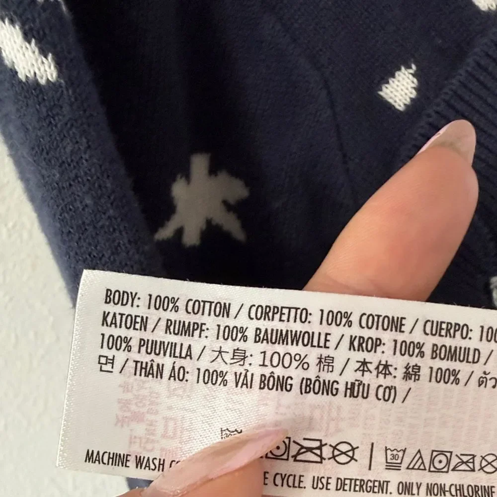 Disney navy sweater