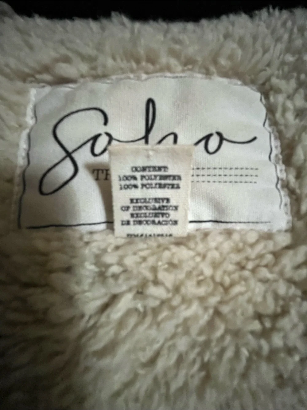 Soho Red Plaid Sherpa-Trim Utility Jacket