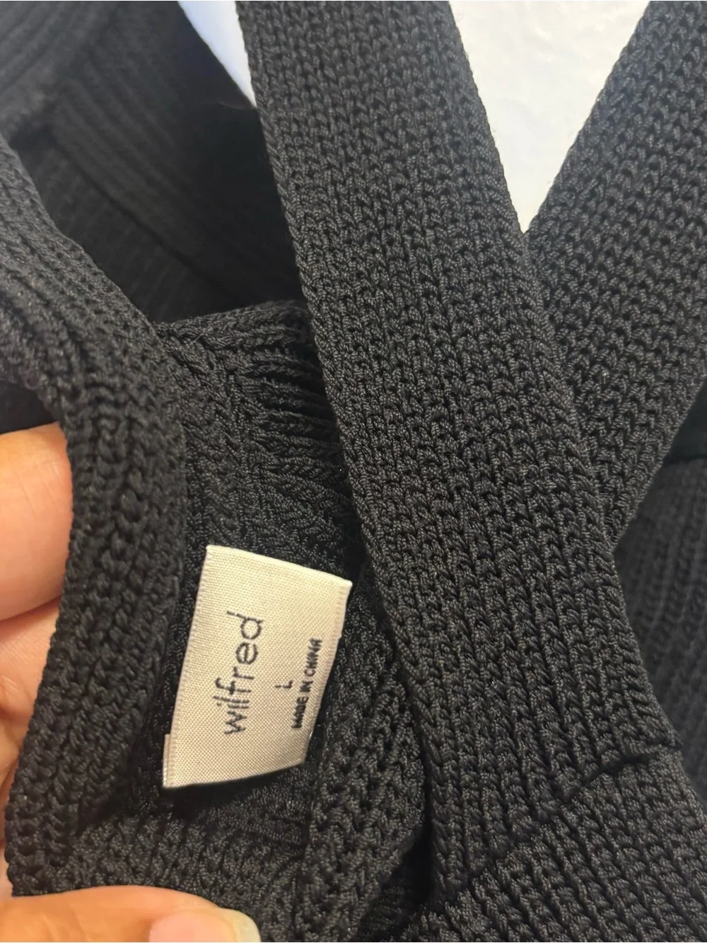 Wilfred fitted knit