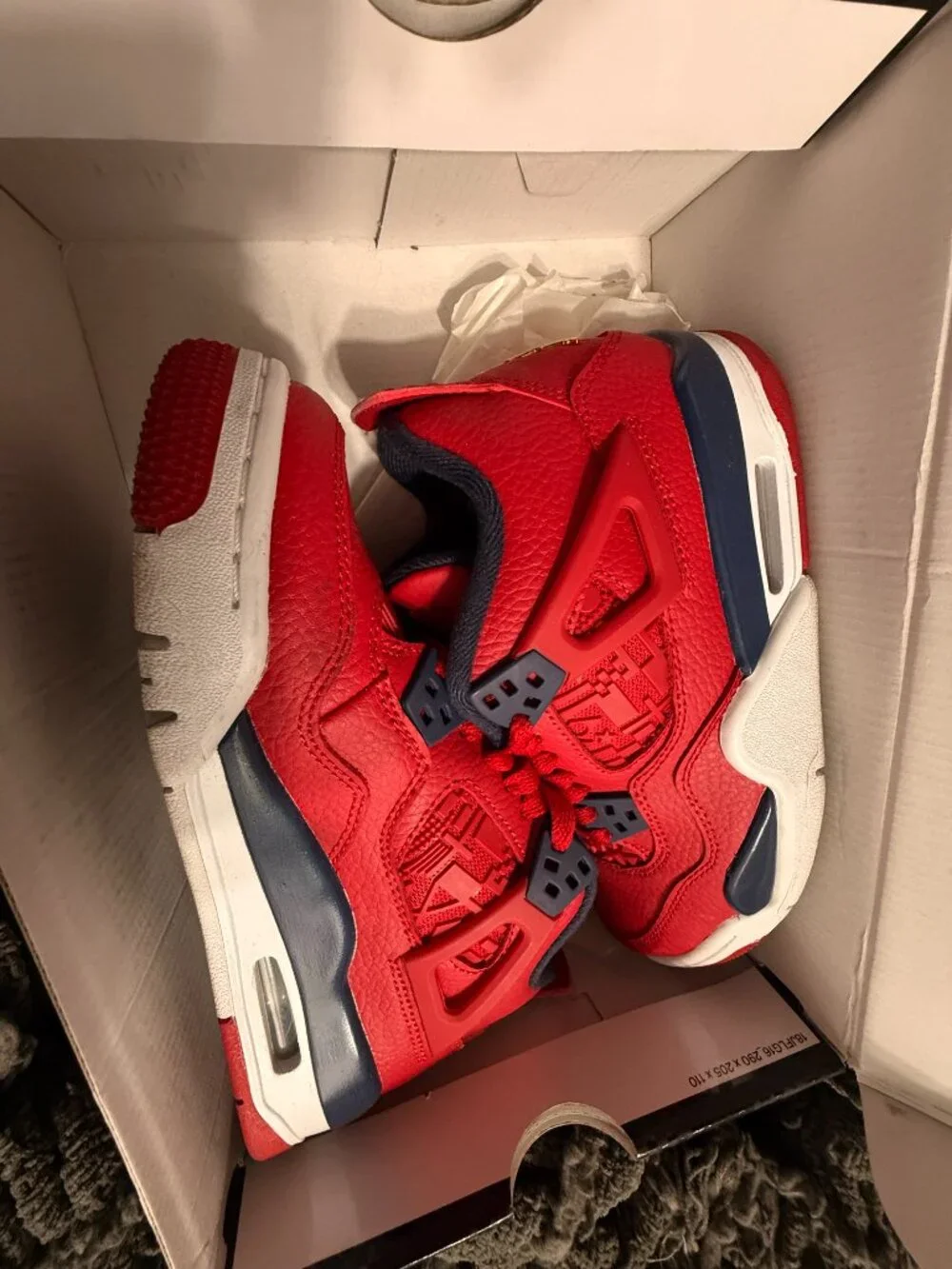 Air Jordan 4 Retro FIBA sneakers. air jordan
