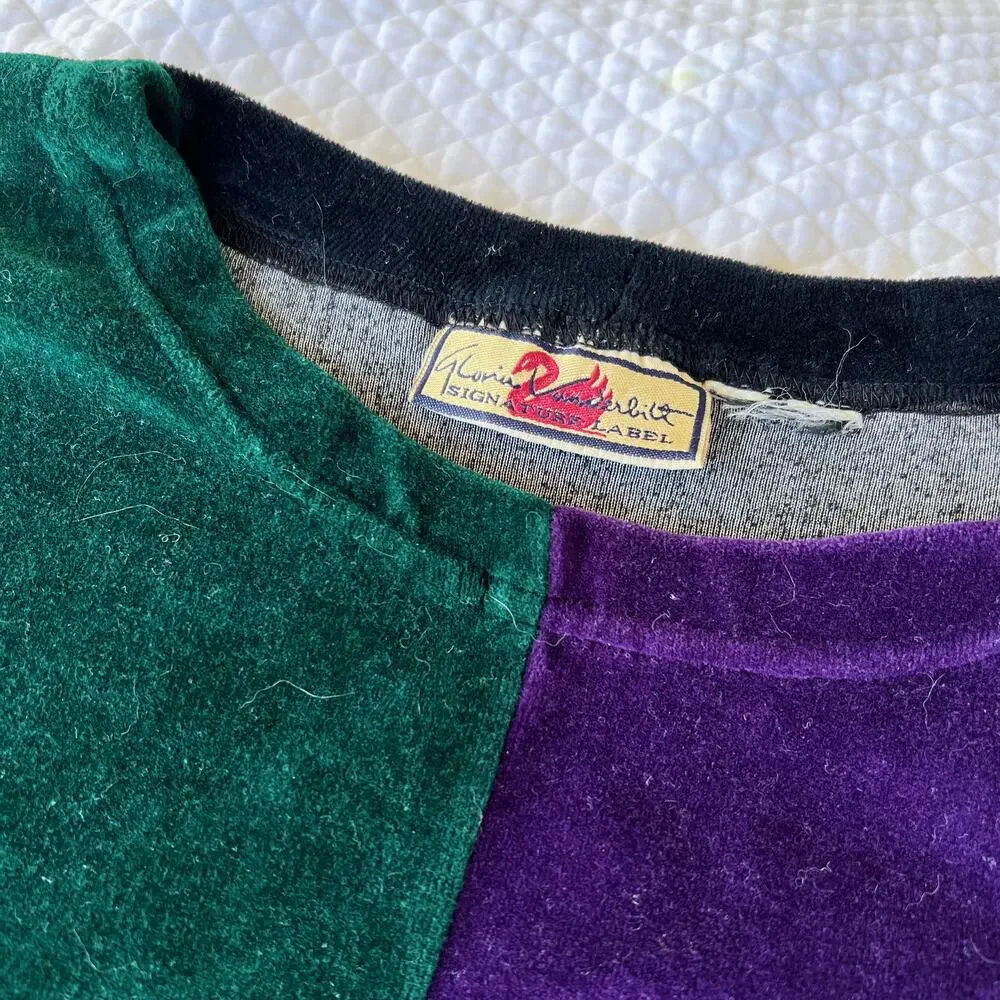 Gloria Vanderbilt color block