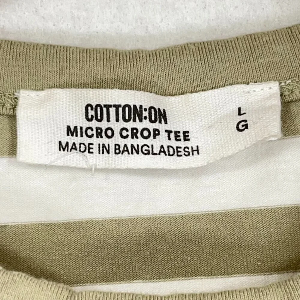 Cotton On size flat