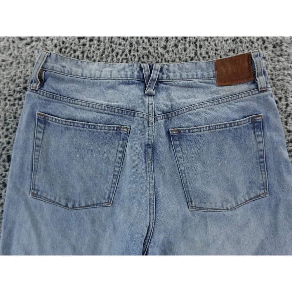 J Crew Point Sur Jeans Womens 30x26 Slouchy Boyfriend Button Fly ‎ Distressed