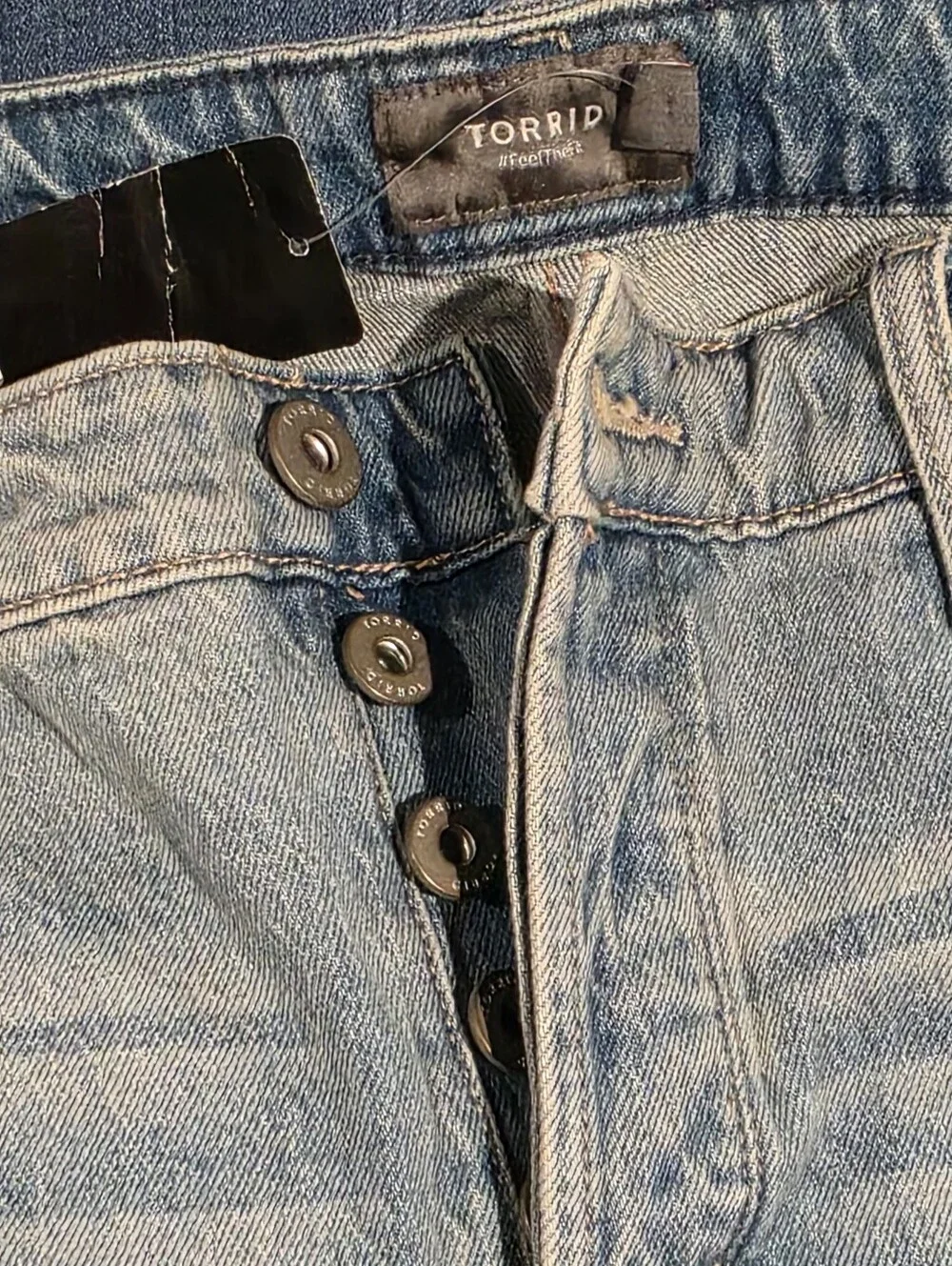 torrid blue denim light