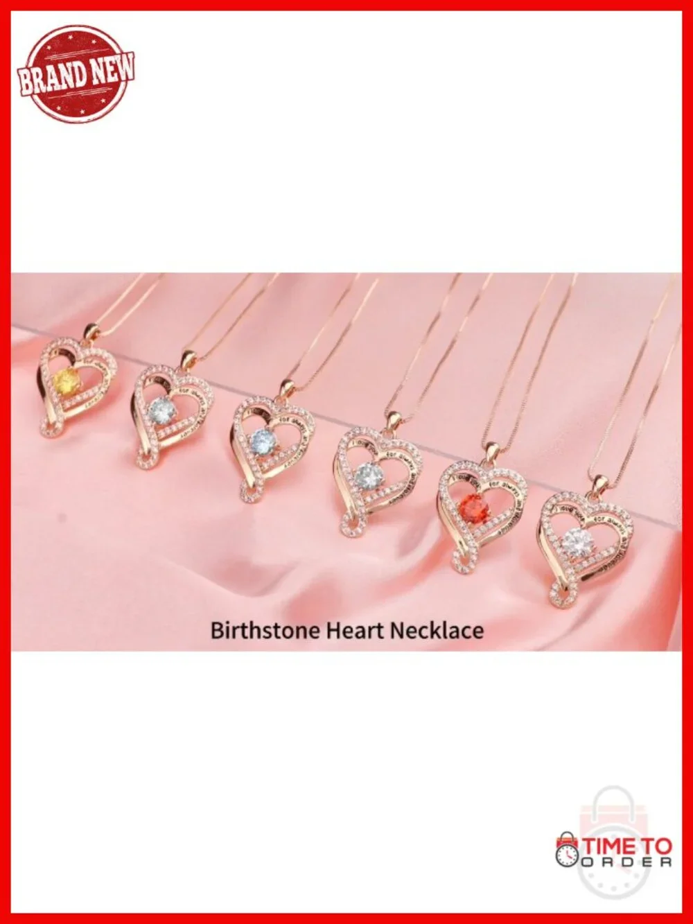 S925 Sterling Silver Infinity Heart Pendant Necklace