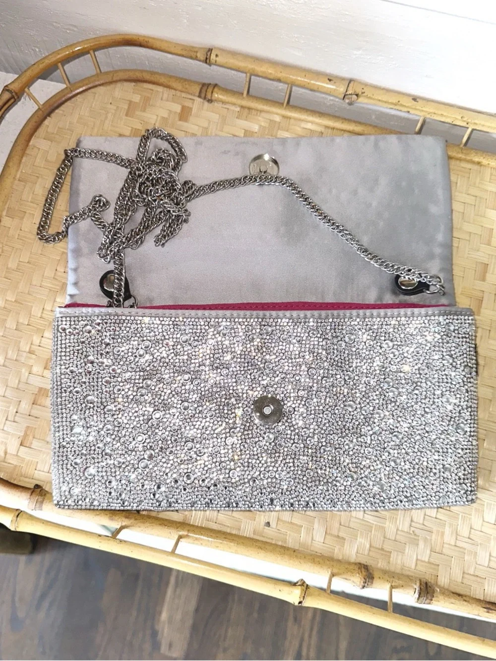 Betsey Johnson rhinestone sparkly