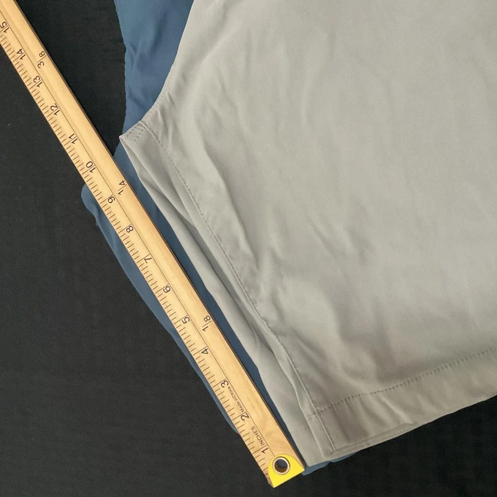 Lot Of 2 Weatherproof Vintage Shorts Mens Size 40 Blue Gray Chino Stretch Casual
