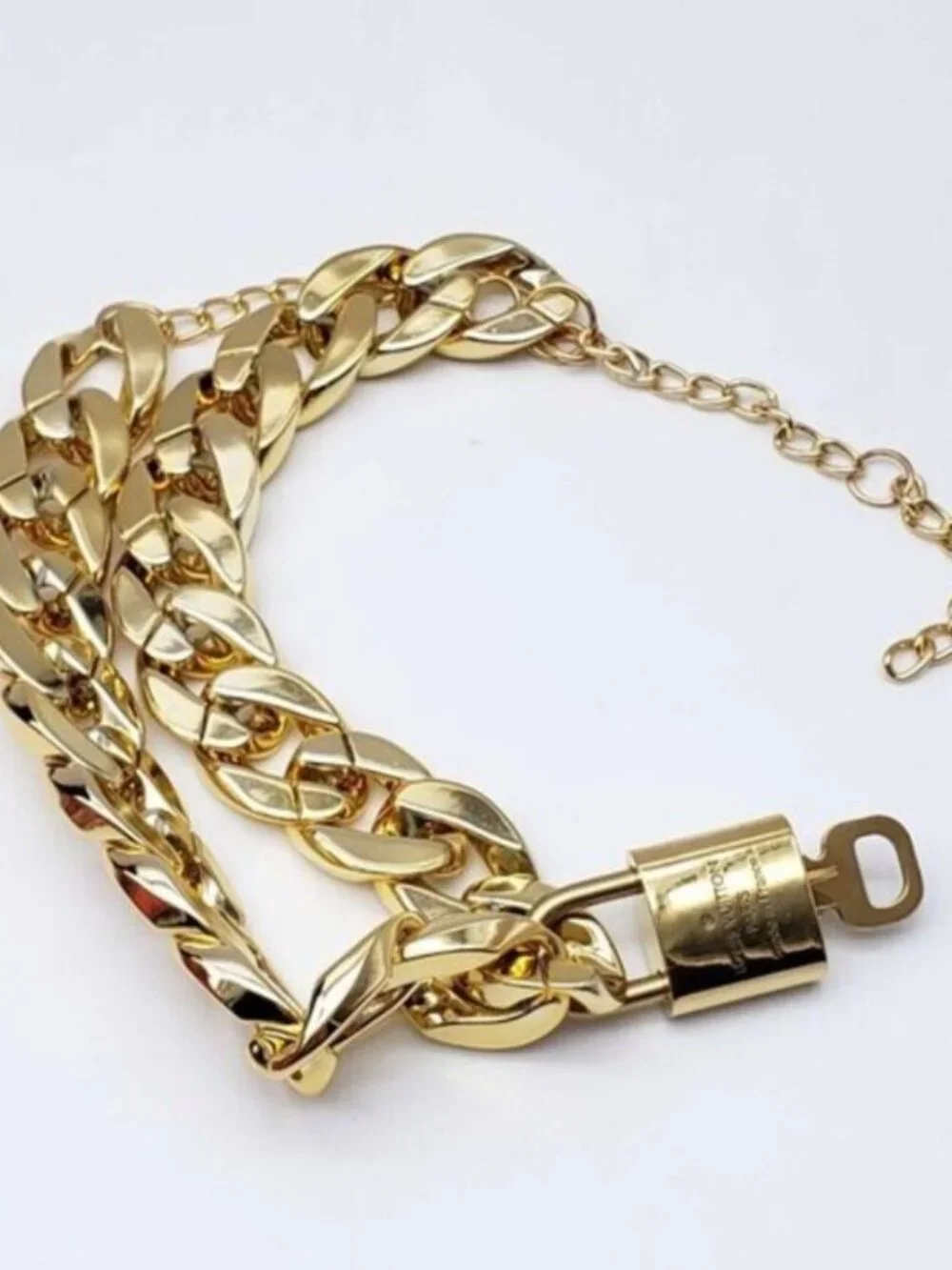 Louis Vuitton gold plated