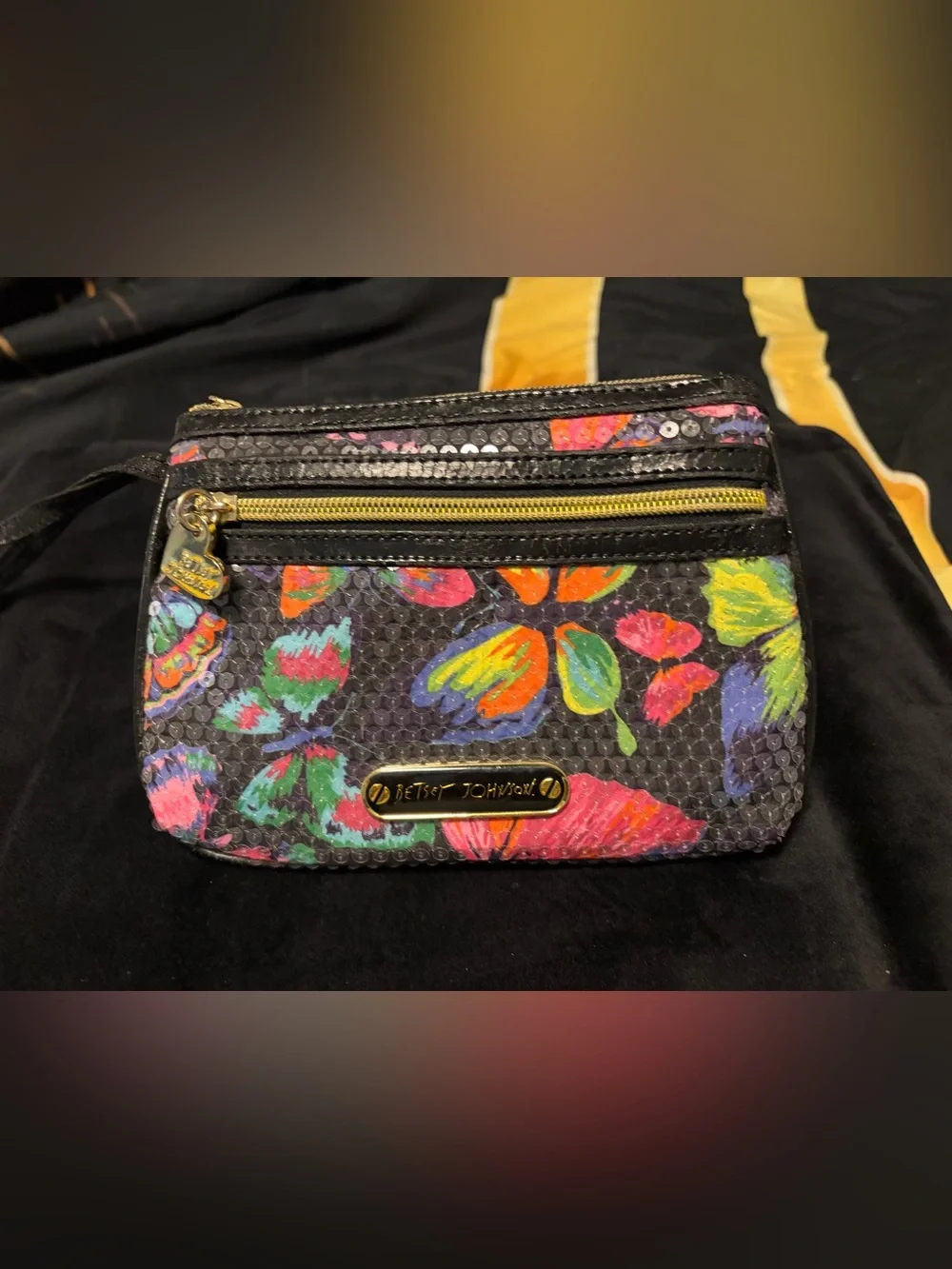 Betsey Johnson colorful floral