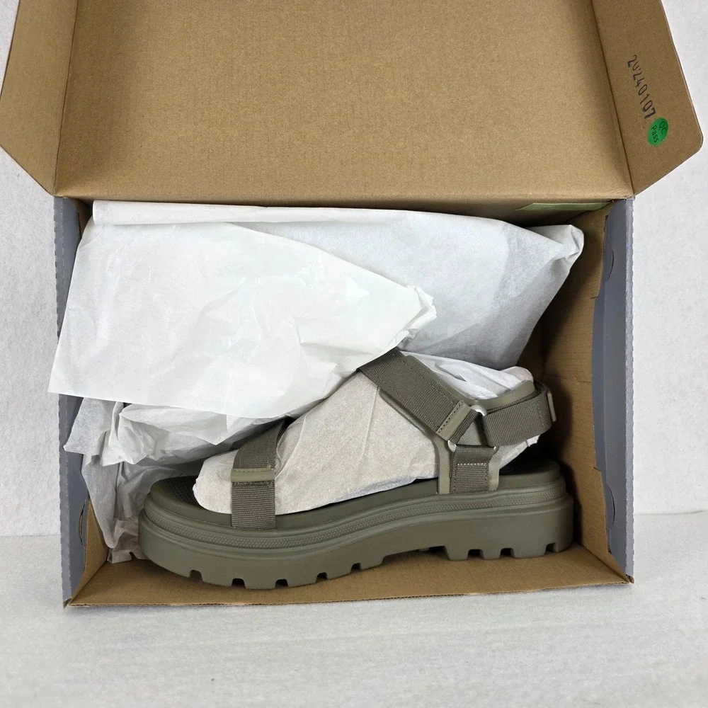 Palladium Pallacruise Strap Women's Size 9.5 Dusky Green New in ‎ Box