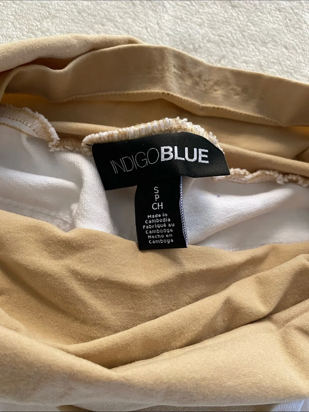 Indigo Blue white denim