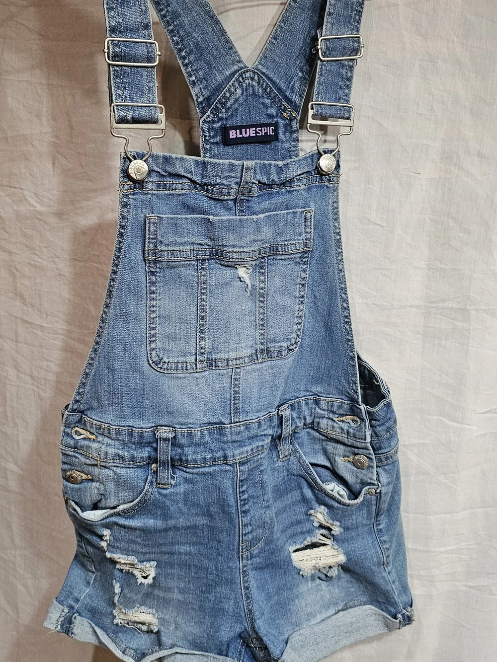 Blue Spice pocket adjustable bibs