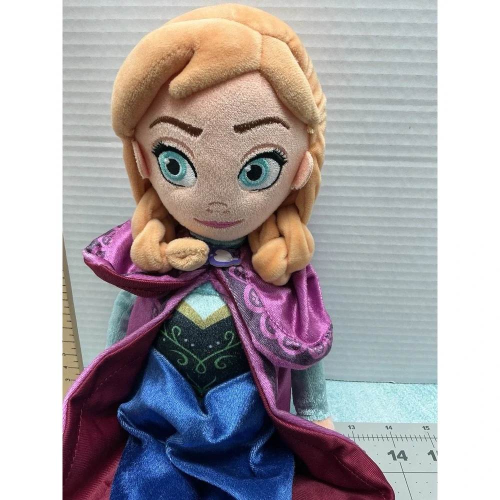 Disney‎ Store Authentic Frozen Anna Plush 18