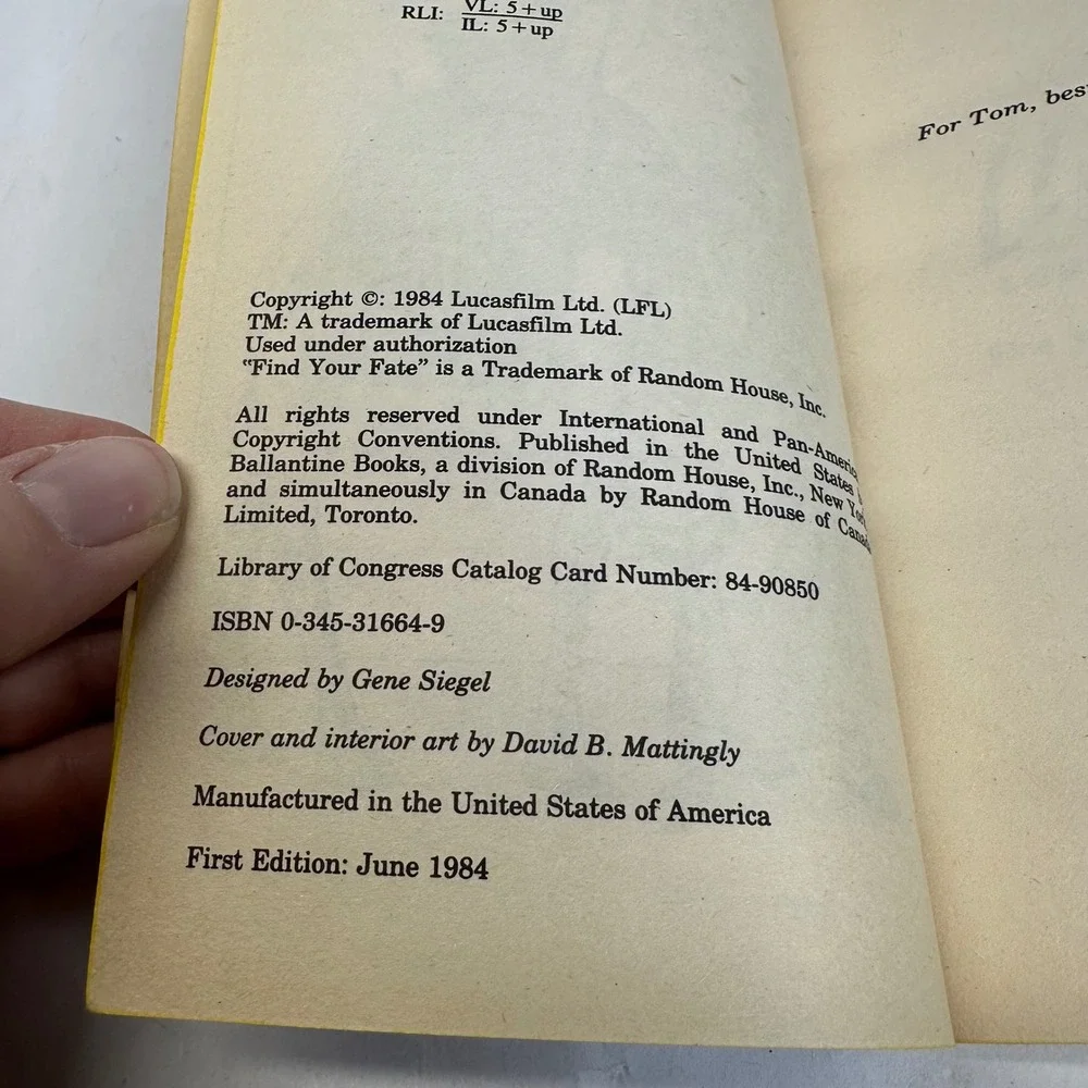 Ballantine Books there writing