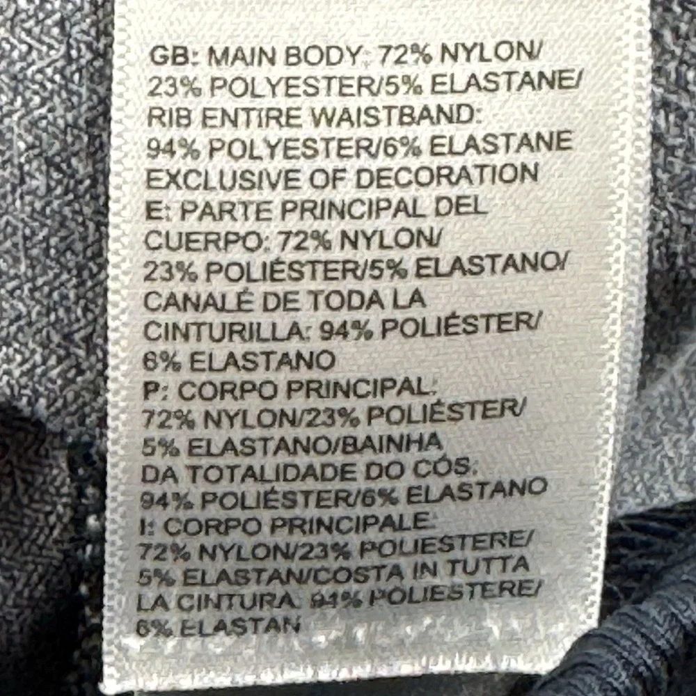 North Face Pants Womens M Blue Drawstring Outdoor Hiking‎ Ruched Leg Yoga
