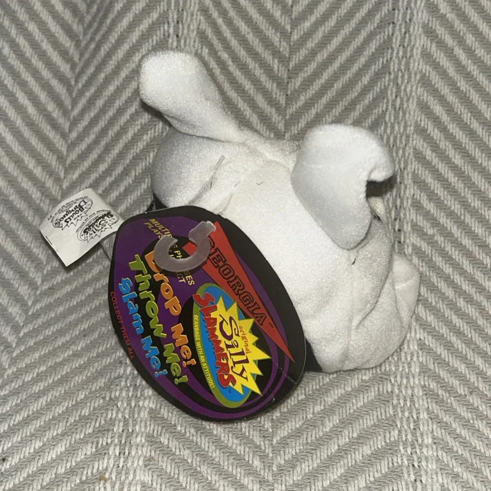 Vintage Original Silly Slammers #76 Georgia Bulldog‎ Football Bean Bag P2