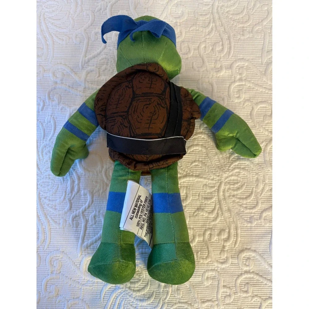 Teenage Mutant Ninja Turtles Mutant Mayhem Leonardo Plush‎ Stuffed Toy 14 inches