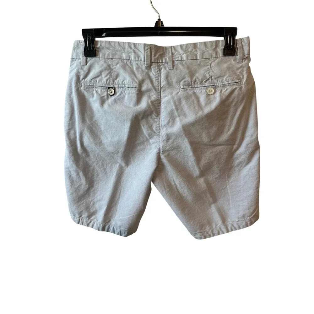 Denim & Flower Light Blue Chino Shorts Casual Summer‎ Mens Size 34