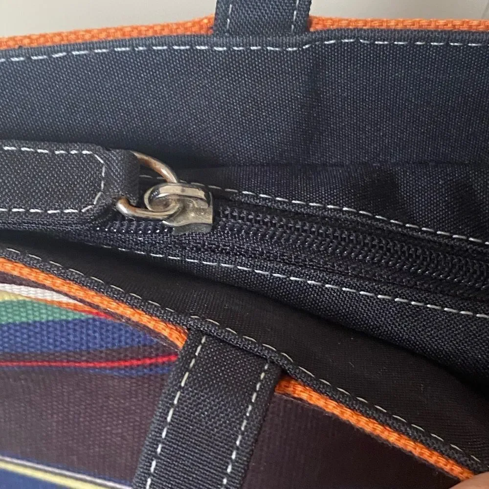 Kate Spade Multicolored Striped Bag