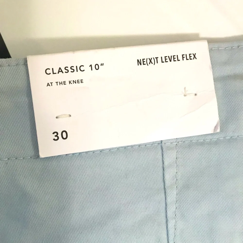 NWT American Eagle Classic 10” Shorts Light Blue
