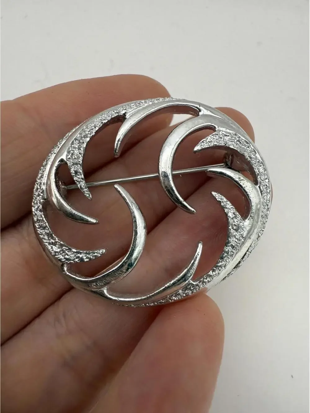 Sarah Coventry silver tone