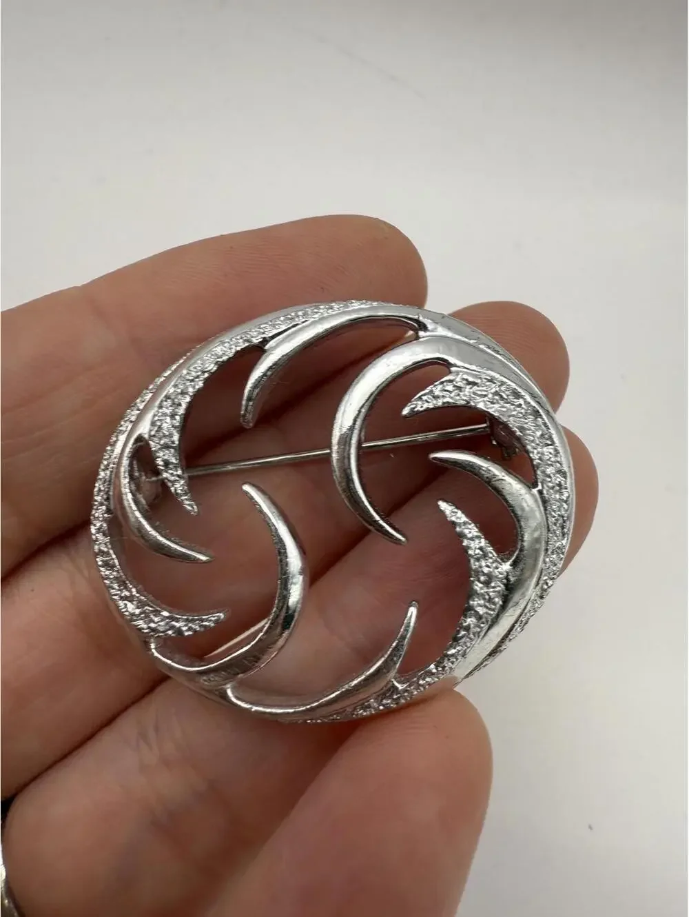 Sarah Coventry silver tone