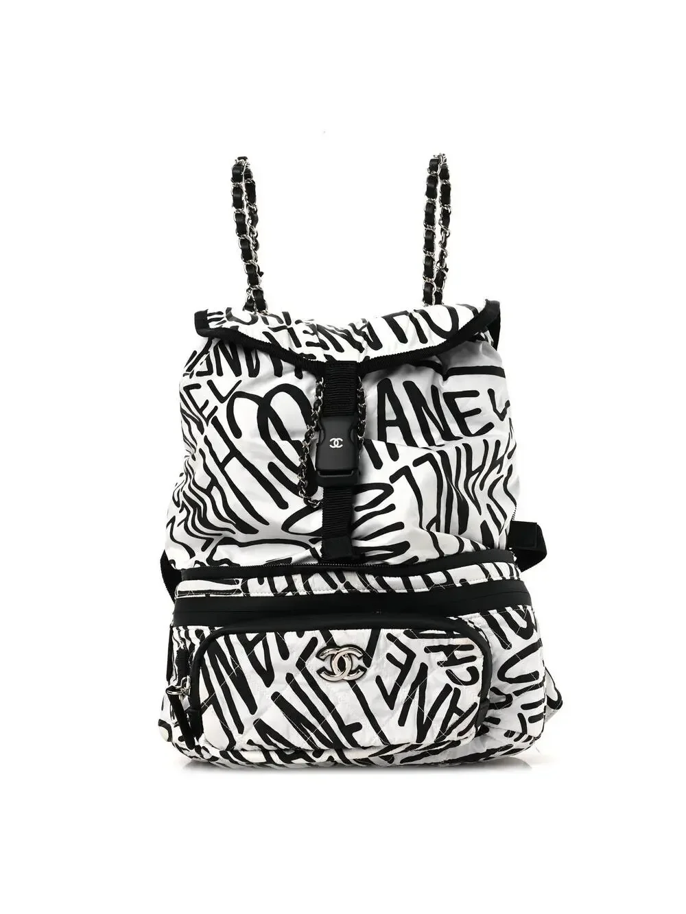 Chanel Nylon Printed Quilted Coco Neige #295644C17B