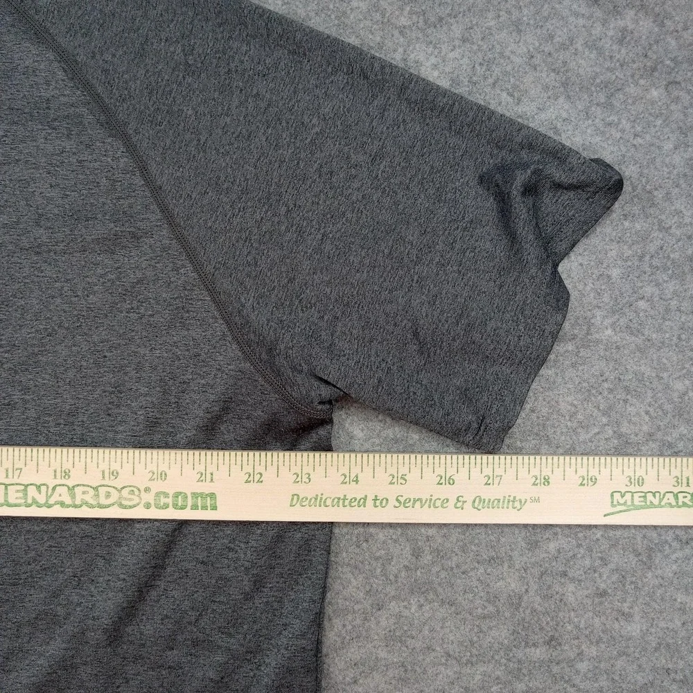 Under Armour Shirt Mens XL Gray HeatGear Raglan Short Sleeve Athletic Top Gym‎