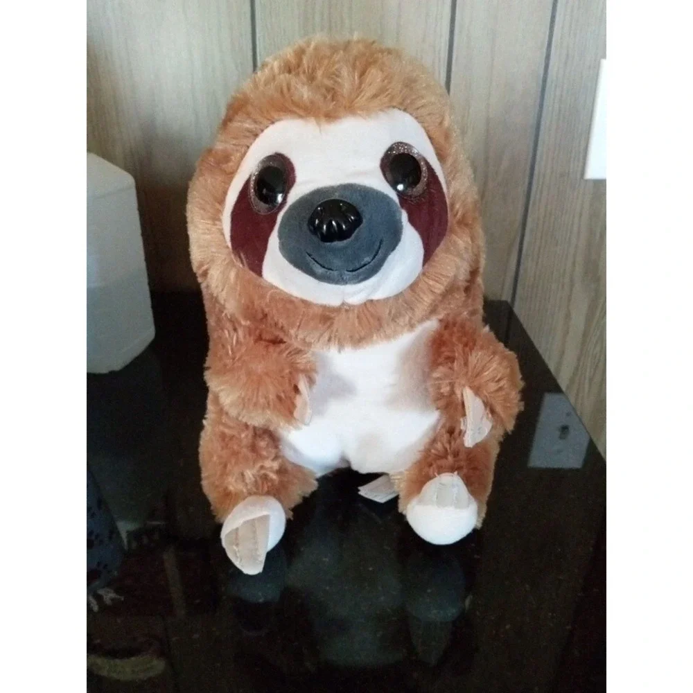 Sloth Plush Creators of Quality Fun Light Brown and Tan‎ Belly Nanco