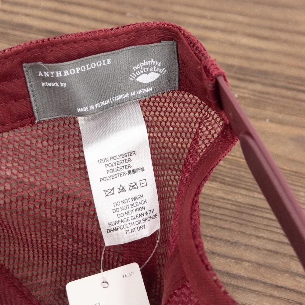 Anthropologie trucker hat