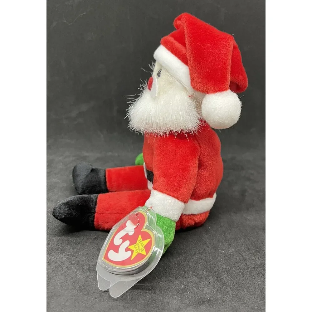 Ty Beanie Baby Santa 1998 Plush Toy MWMT Retired‎