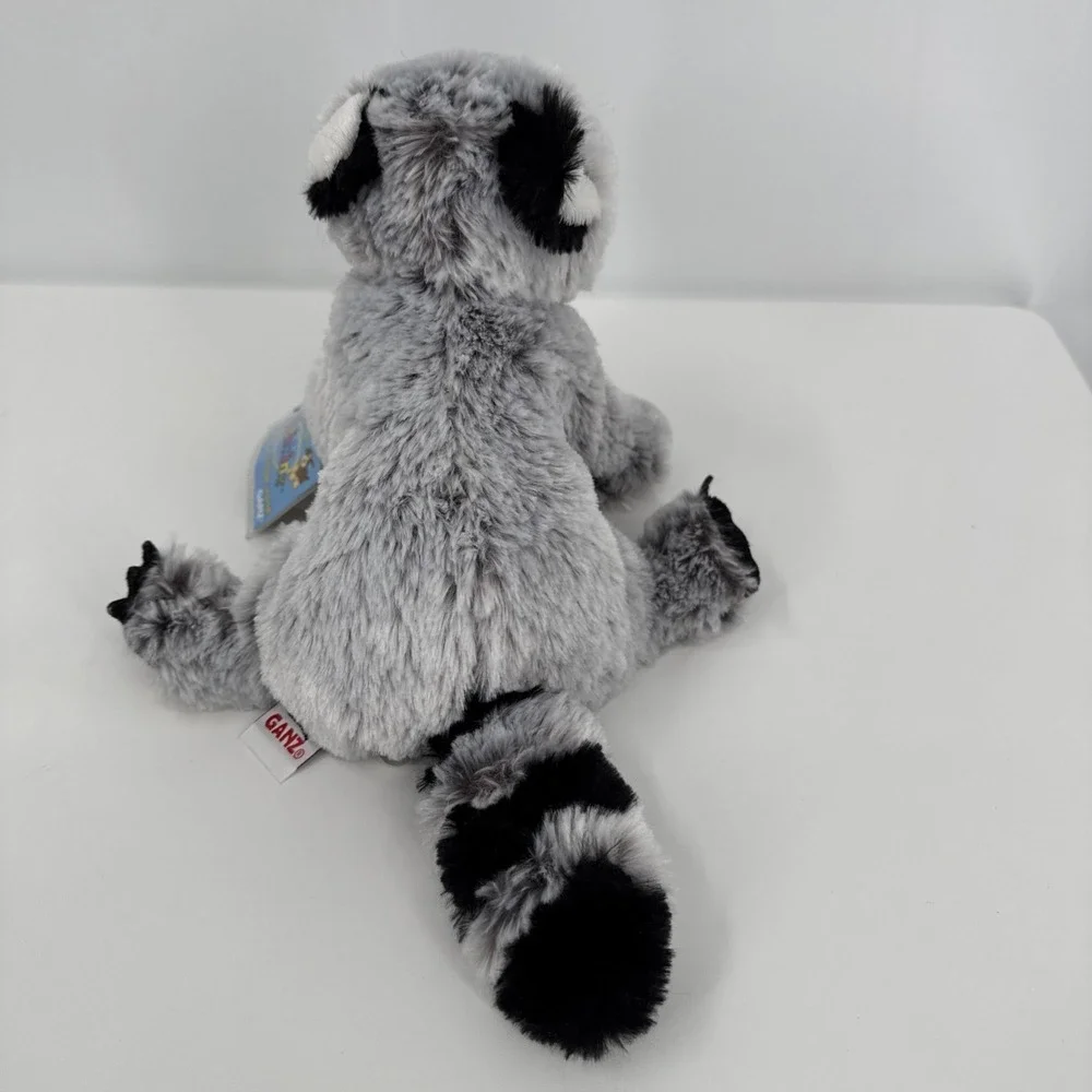 Ganz Webkinz Raccoon HM143 Plush Stuffed Animal‎ with Sealed Unused Code