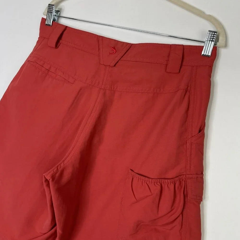 Reel Legends Hybrid Shorts Mens‎ Size 32 Red Orange Casual