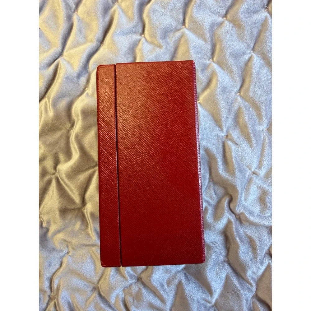 Cartier Red Jewelry Box Set‎ Outer Box Velvet Interior Case Classic Gift Luxury