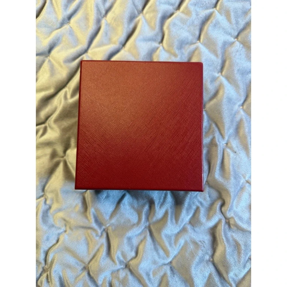 Cartier Red Jewelry Box Set‎ Outer Box Velvet Interior Case Classic Gift Luxury
