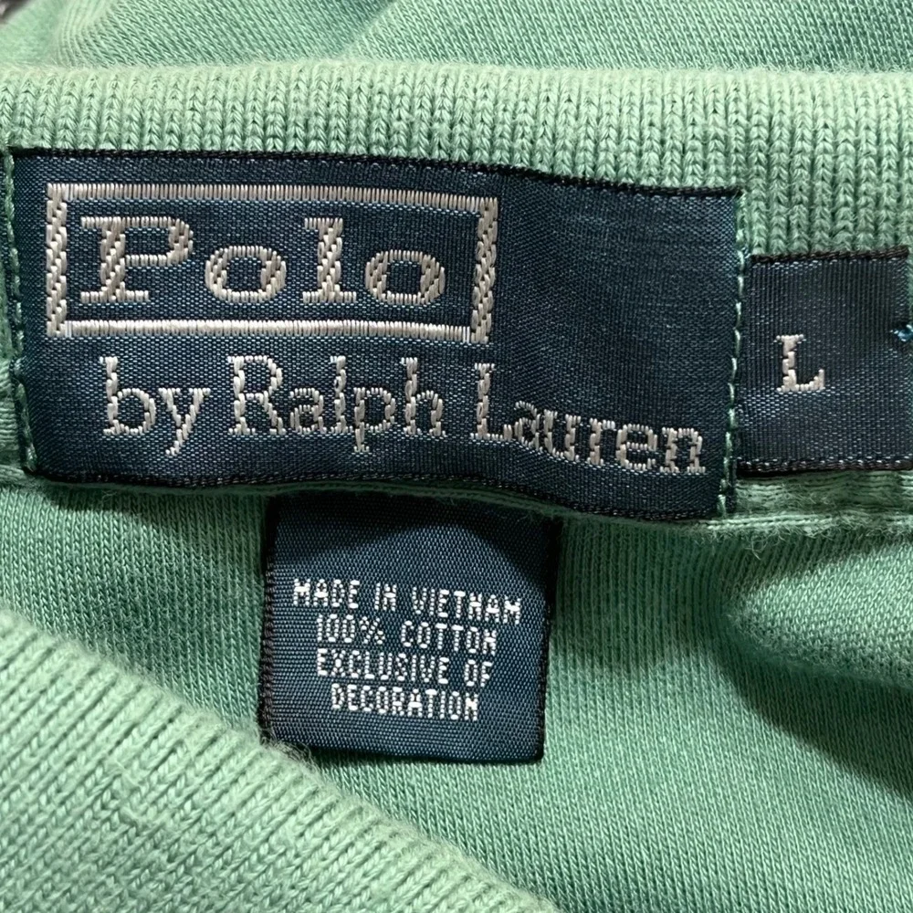 2 Polo By‎ Ralph Lauren Green & Purple Polo Golf Shirts Pink Red Pony Size Large
