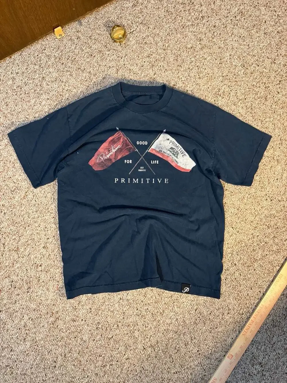 Primitive‎ Good For Life Graphic T-Shirt Navy