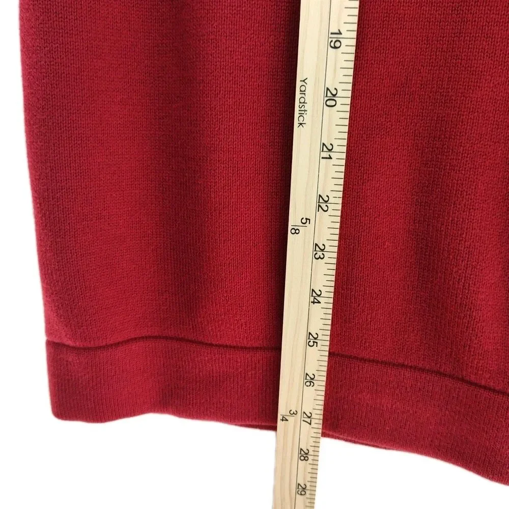 🔥Vintage Tommy Hilfiger men's XL‎ men's v-neck pullover vest, red