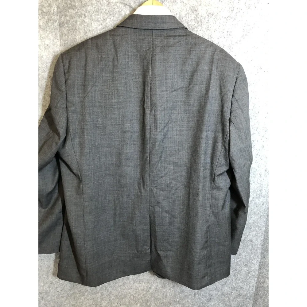 Ralph Lauren Blazer Mens 48R Gray 100% Wool Suit Coat Jacket Career Classic