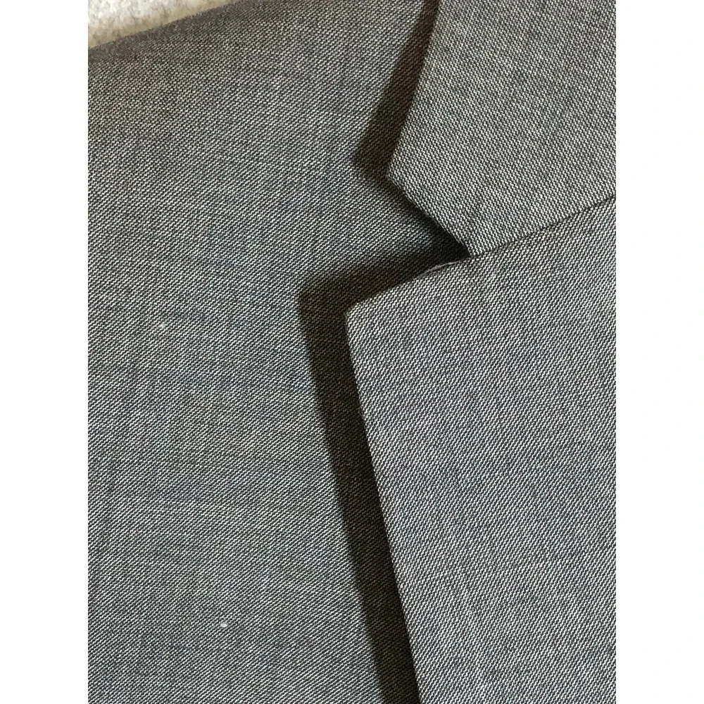 Ralph Lauren Blazer Mens 48R Gray 100% Wool Suit Coat Jacket Career Classic