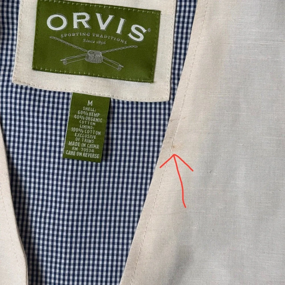 Orvis hemp organic
