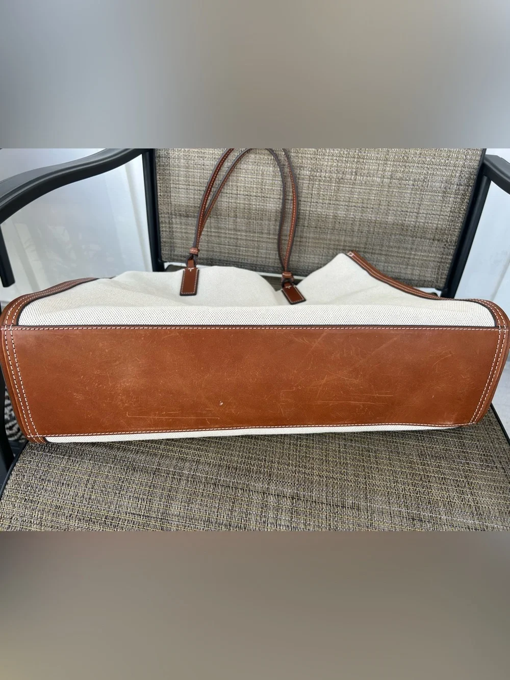 Tory Burch 17” tote canvas