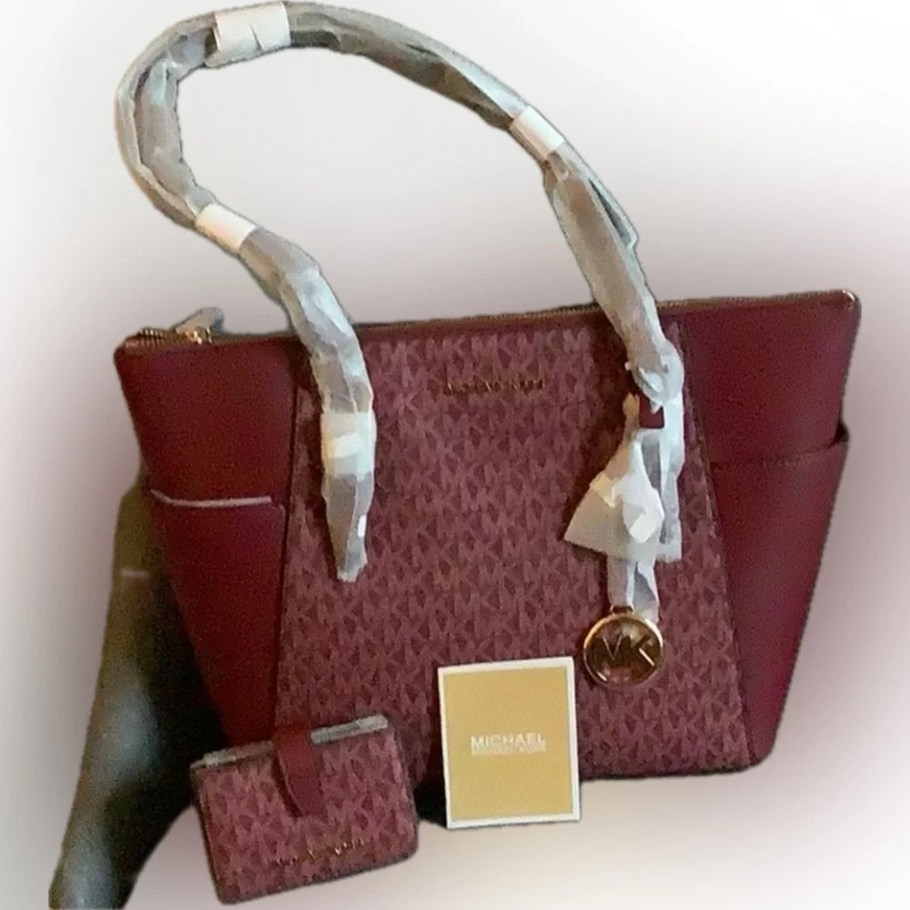 NWT MK Tote & Card Case