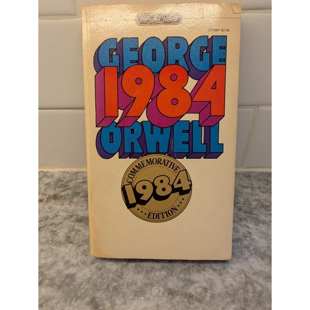 GEORGE ORWELL 1984 (1983 Signet Paperback) Commemorative Edition Walter Cronkite