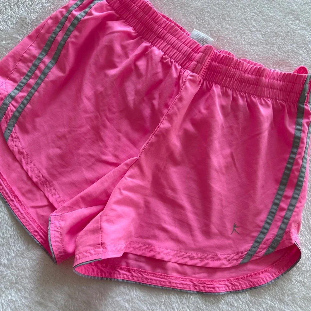 Danskin Now Athletic‎ Shorts Women Pink Running Gym Workout Size S (4-6)