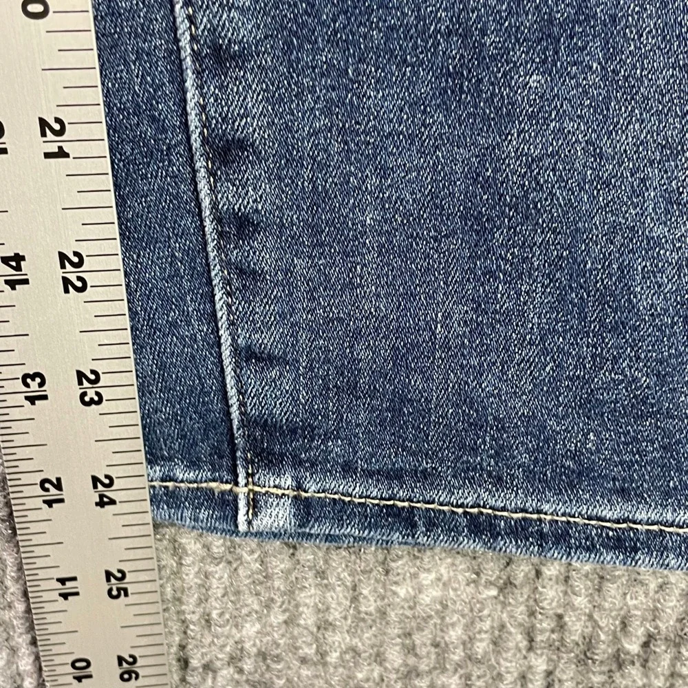 Lucky Brand Skinny Jeans Womens 12/31 Blue Medium Wash Stretch Mid Rise Denim